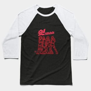 LED design of the kiss of life group in the shhh era Baseball T-Shirt